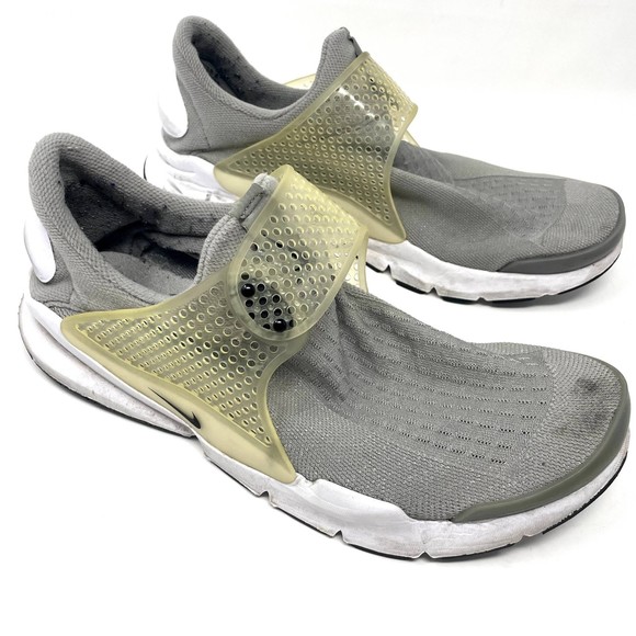 Nike Sock Dart Gray 819686-002‎ Men’s Sz 11 Athletic Running Gym Slip On Shoes - Picture 3 of 10